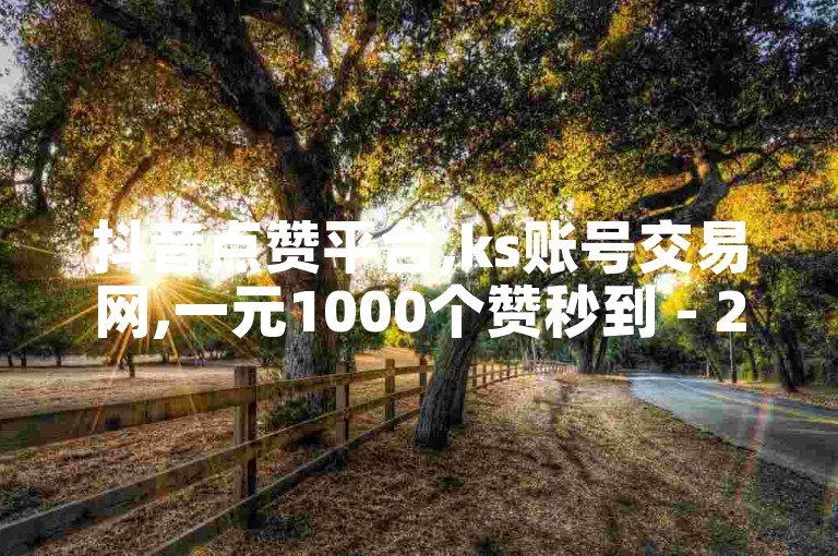 抖音点赞平台,ks账号交易网,一元1000个赞秒到 - 24小时自动下单最低价 - 抖音自助业务网