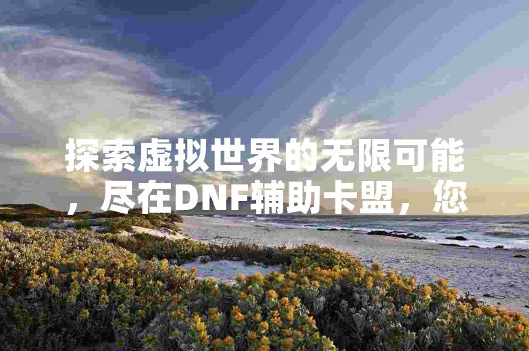 探索虚拟世界的无限可能，尽在DNF辅助卡盟，您的QQ空间美化专家，提供24小时不间断的全网自助下单服务。同时，我们还为您提供抖音粉丝增长方案，轻松拥有一千活跃粉丝，助力您的社交媒体影响力飞跃。更有专业的抖音账号转让平台，安全快捷，满足您的多样化需求。