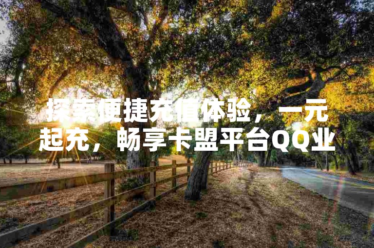 探索便捷充值体验，一元起充，畅享卡盟平台QQ业务特惠，KS点赞商城超值低价0.01元起，更有抖币充值全网最低价等你来。