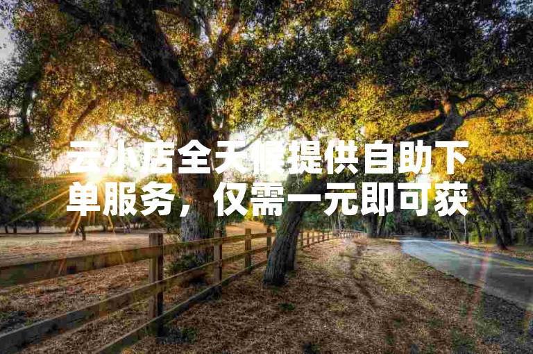 云小店全天候提供自助下单服务，仅需一元即可获得3000个虚拟粉丝 - 每天可免费领取十万个QQ名片赞 - 快手视频修改工具。
