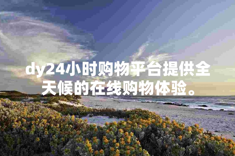 dy24小时购物平台提供全天候的在线购物体验。