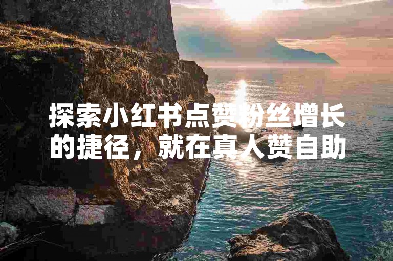 探索小红书点赞粉丝增长的捷径，就在真人赞自助下单商城平台。
