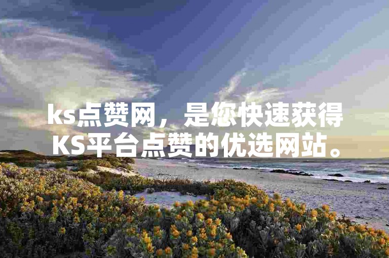 ks点赞网，是您快速获得KS平台点赞的优选网站。