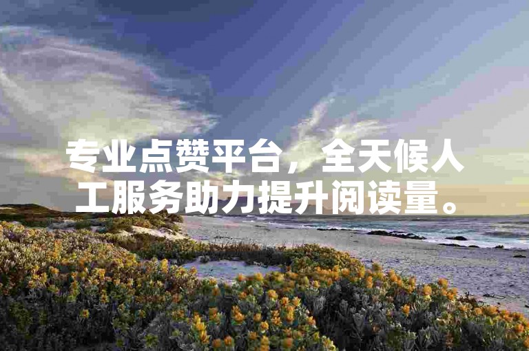 专业点赞平台，全天候人工服务助力提升阅读量。