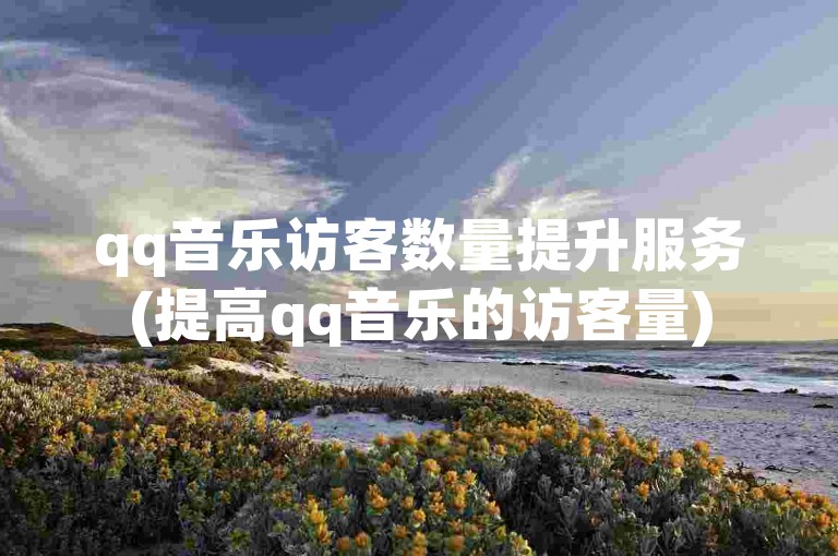 qq音乐访客数量提升服务(提高qq音乐的访客量)