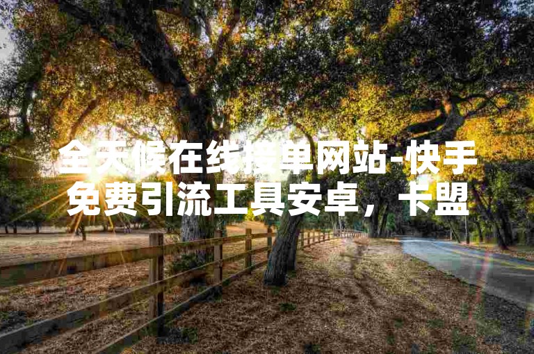 全天候在线接单网站-快手免费引流工具安卓，卡盟自助下单平台24小时。