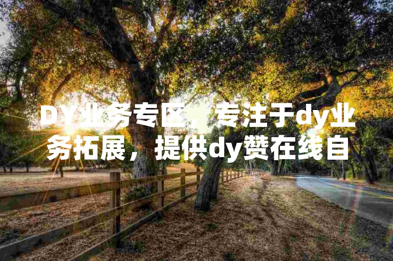 DY业务专区，专注于dy业务拓展，提供dy赞在线自助下单服务，并赠送QQ永久免费个性名片。