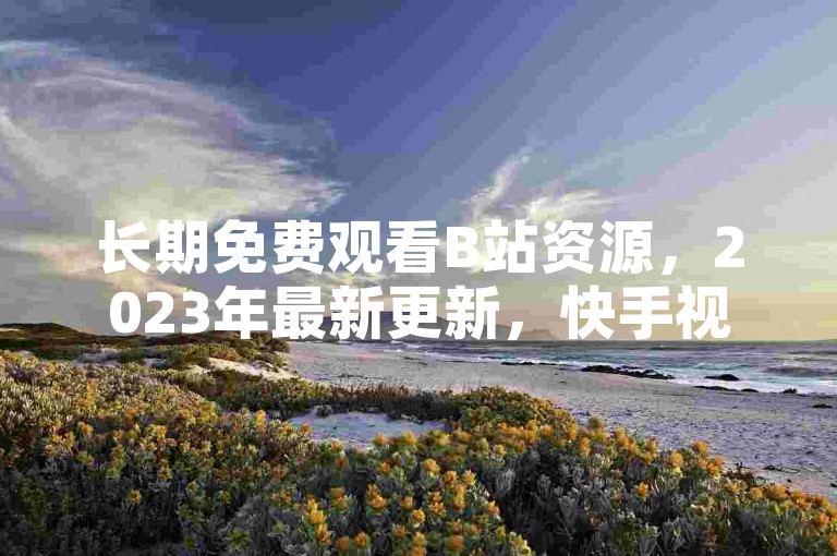 长期免费观看B站资源，2023年最新更新，快手视频无需流量轻松浏览。