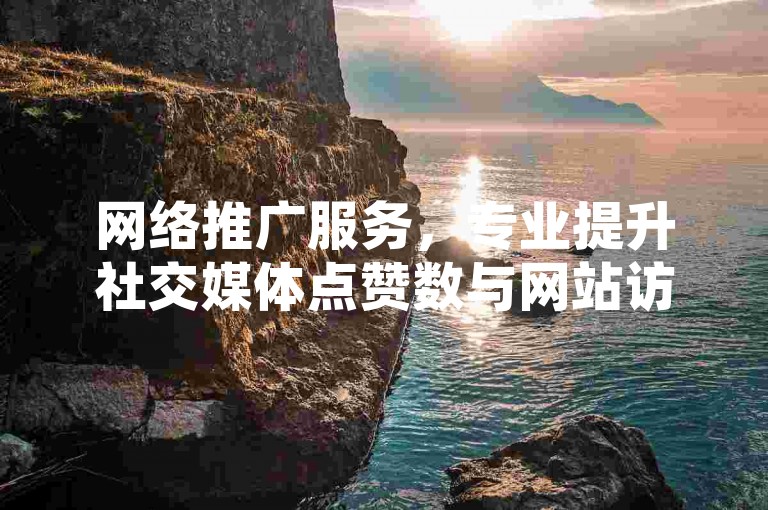 网络推广服务，专业提升社交媒体点赞数与网站访问量。