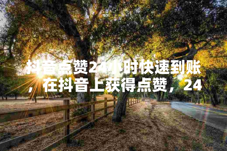 抖音点赞24小时快速到账，在抖音上获得点赞，24小时内即可快速到账。