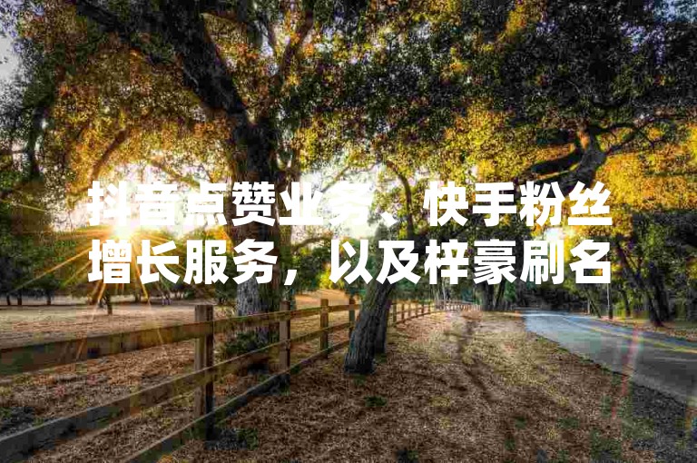 抖音点赞业务、快手粉丝增长服务，以及梓豪刷名片平台，都是qq空间规则下不允许的违规行为。
