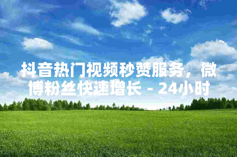 抖音热门视频秒赞服务，微博粉丝快速增长 - 24小时在线自助平台提供最实惠价格 - 社交媒体推广一站式解决方案。