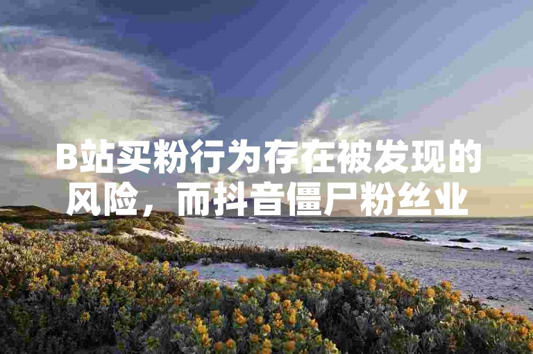 B站买粉行为存在被发现的风险，而抖音僵尸粉丝业务价格相对低廉。