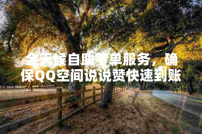 全天候自助下单服务，确保QQ空间说说赞快速到账，一元换取十抖币，小红书平台业务轻松搞定。