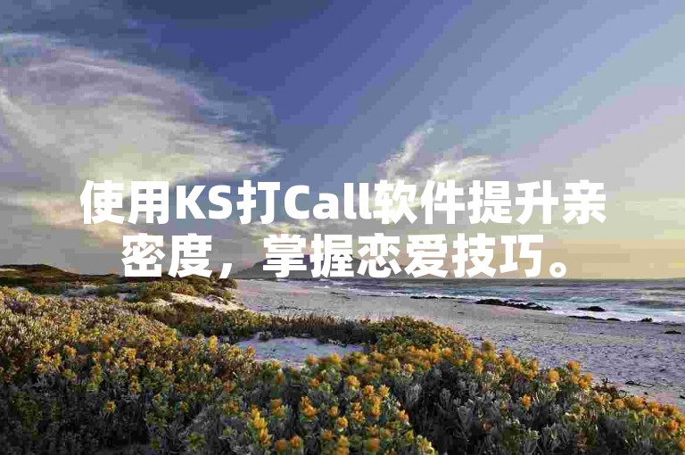 使用KS打Call软件提升亲密度，掌握恋爱技巧。