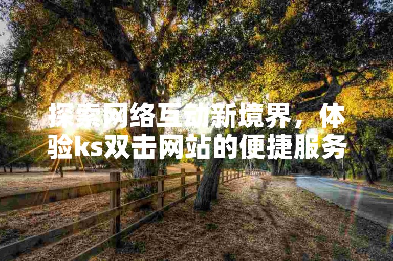 探索网络互动新境界，体验ks双击网站的便捷服务，让抖音真人评论点赞成为您社交媒体影响力的加速器。