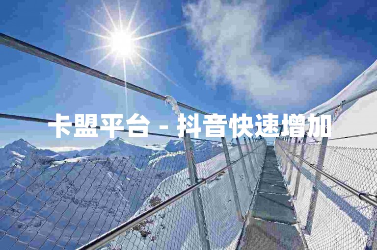 卡盟平台 - 抖音快速增加5000关注者
