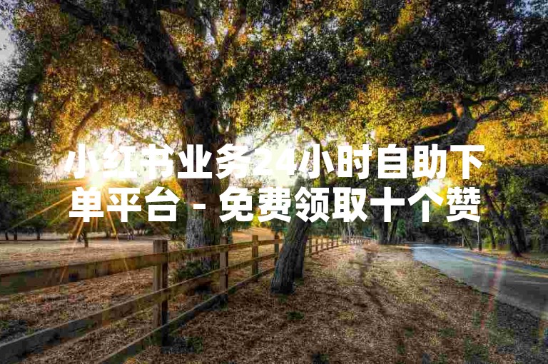 小红书业务24小时自助下单平台 - 免费领取十个赞。