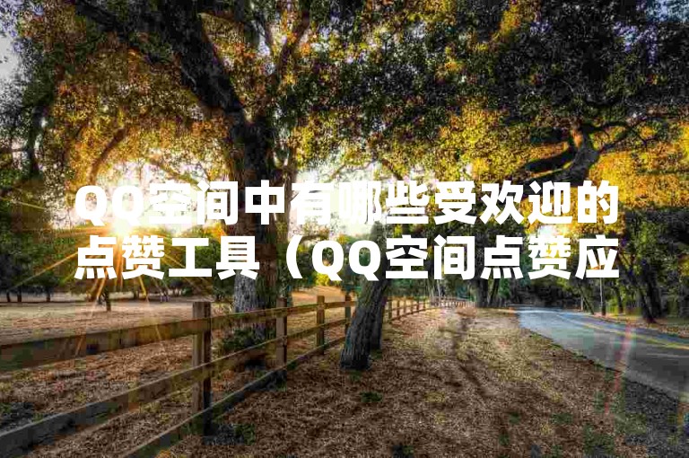 QQ空间中有哪些受欢迎的点赞工具（QQ空间点赞应用推荐）？
