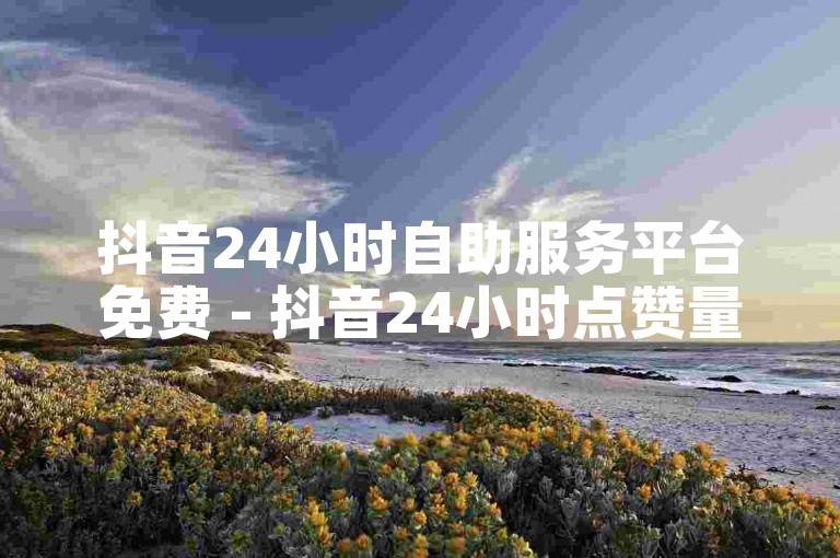 抖音24小时自助服务平台免费 - 抖音24小时点赞量1000