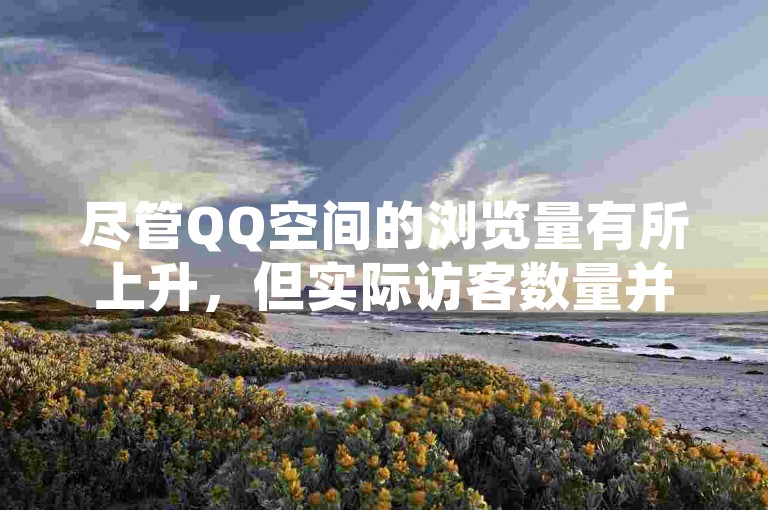 尽管QQ空间的浏览量有所上升，但实际访客数量并未发生变化。