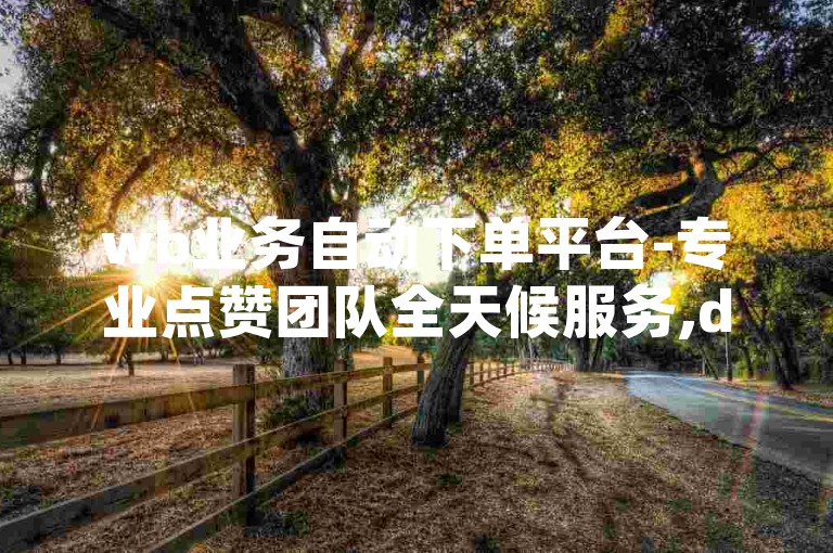 wb业务自动下单平台-专业点赞团队全天候服务,dy业务自助式低价转发服务