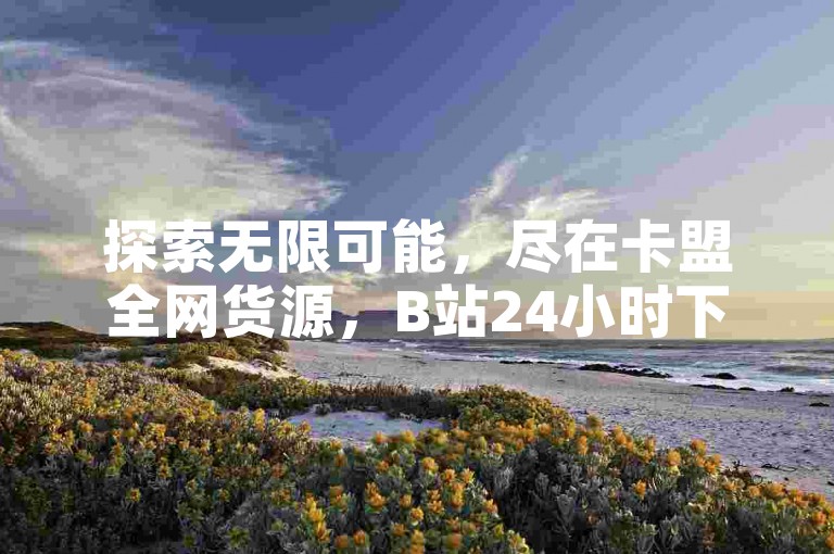 探索无限可能，尽在卡盟全网货源，B站24小时下单平台网站 - 抖音点赞网页自助平台 - 至尊卡盟。
