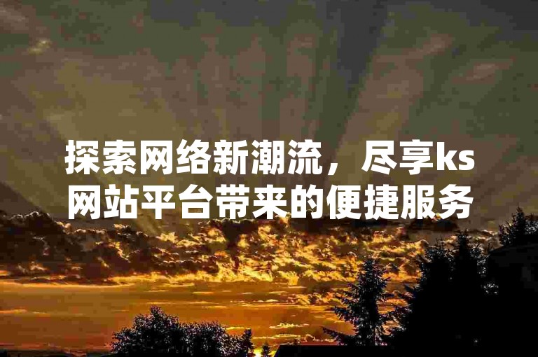 探索网络新潮流，尽享ks网站平台带来的便捷服务，体验dy评论点赞充值的快速响应，全天候24小时秒到账，全网最低价格等你来挑战，揭秘24小时不间断的秒单业务平台！