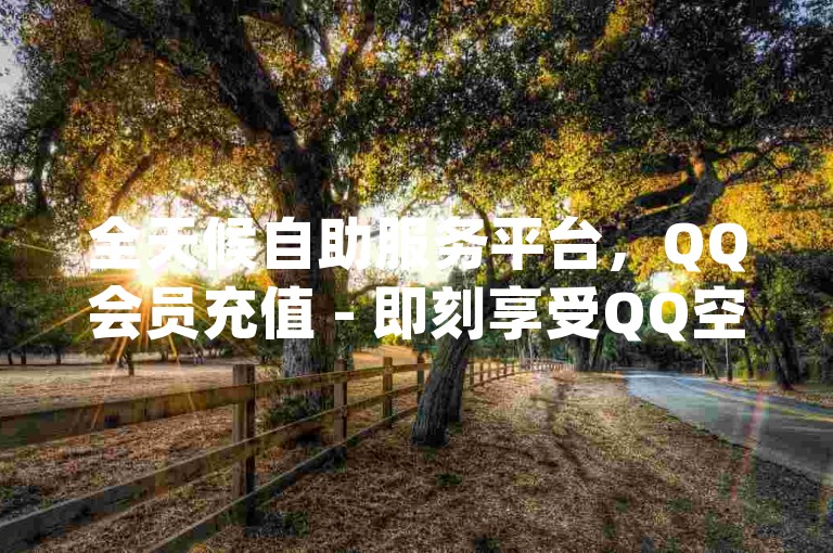 全天候自助服务平台，QQ会员充值 - 即刻享受QQ空间个性化服务，dy平台提供不间断的24小时在线支持。