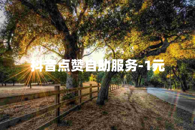抖音点赞自助服务-1元500赞即时下单，快手24小时点赞自助平台。