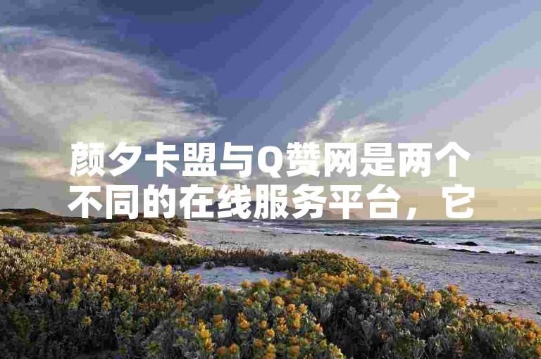 颜夕卡盟与Q赞网是两个不同的在线服务平台，它们提供24小时自动下单服务。
