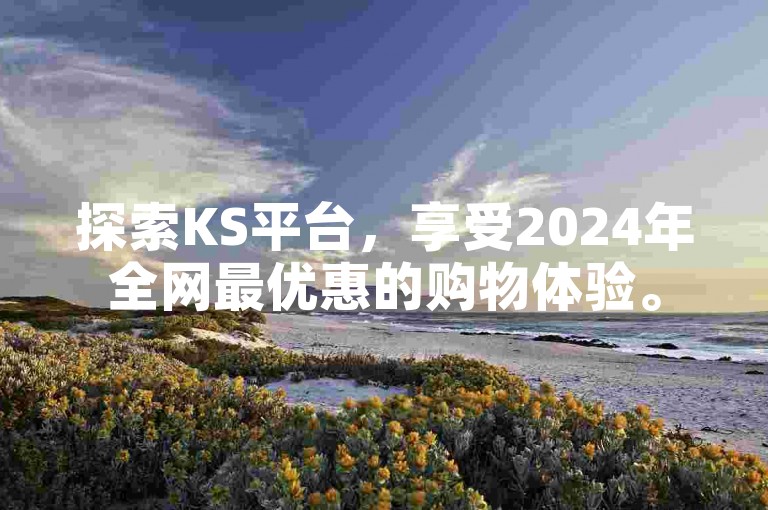 探索KS平台，享受2024年全网最优惠的购物体验。