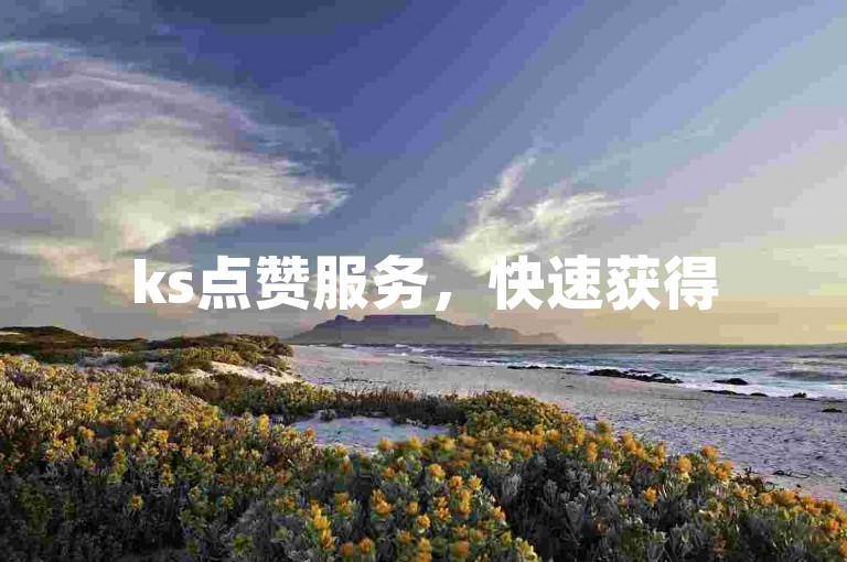 ks点赞服务，快速获得5000赞，只需一键下单。