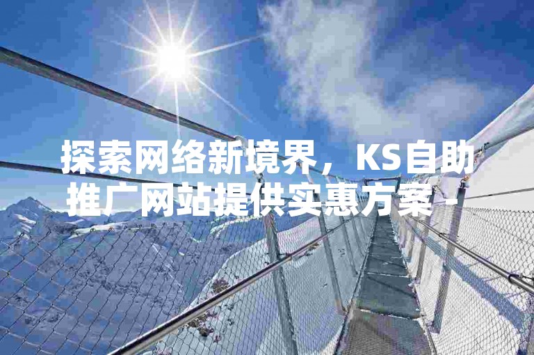 探索网络新境界，KS自助推广网站提供实惠方案 - 直播间人气互动，真实用户下单体验。