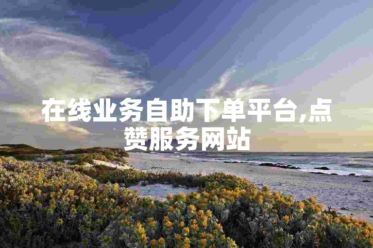 在线业务自助下单平台,点赞服务网站