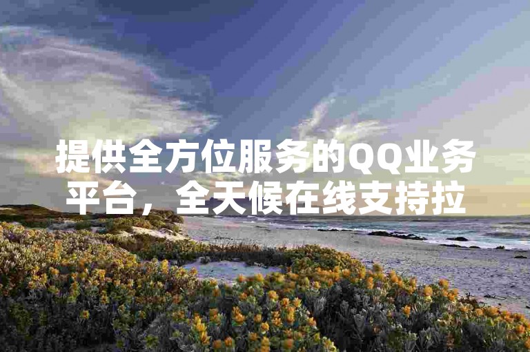 提供全方位服务的QQ业务平台，全天候在线支持拉票活动。