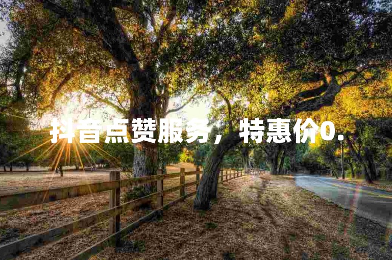 抖音点赞服务，特惠价0.5元购100赞，云商城便捷在线下单。