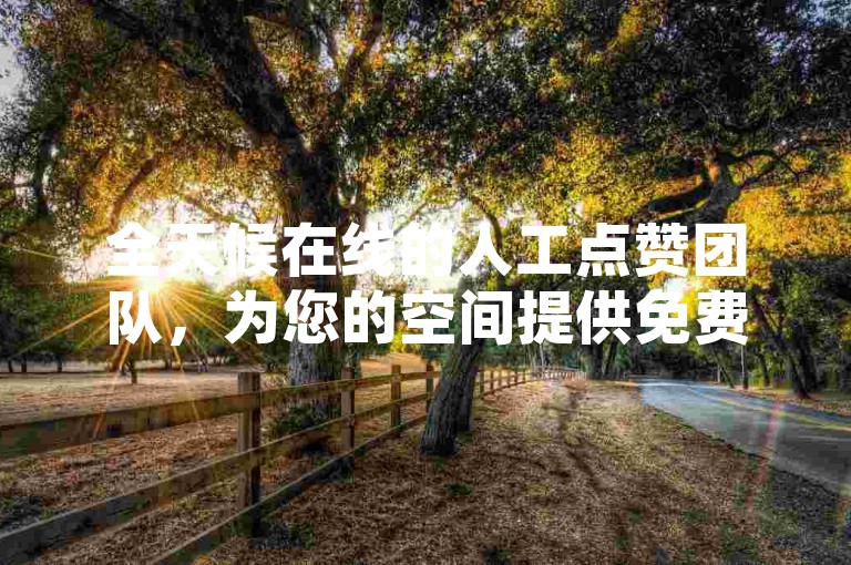 全天候在线的人工点赞团队，为您的空间提供免费的点赞服务。