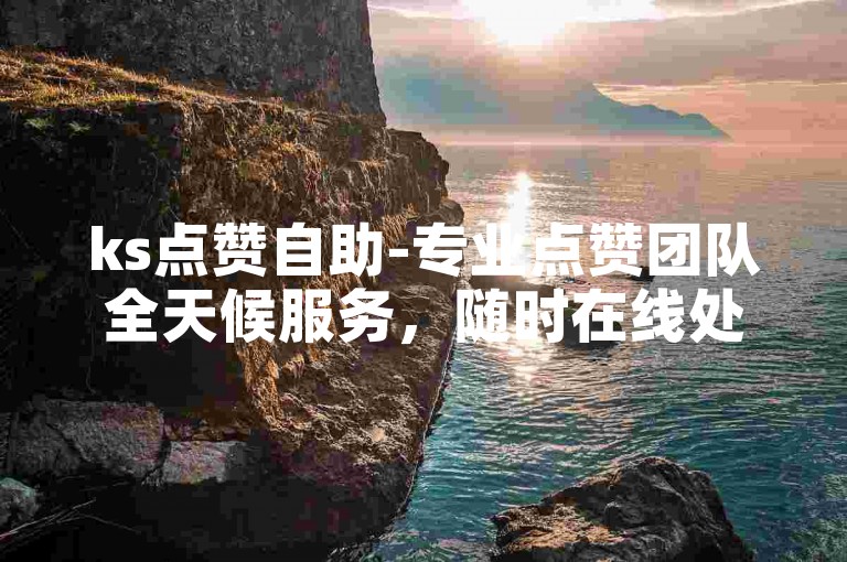 ks点赞自助-专业点赞团队全天候服务，随时在线处理订单的网站。