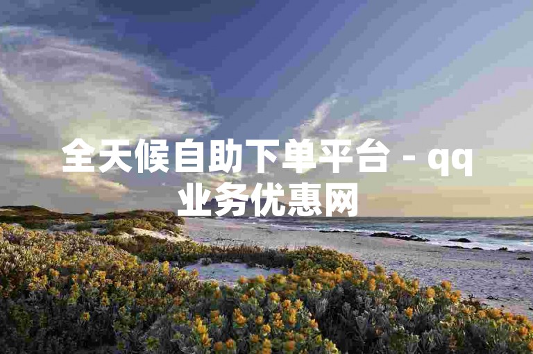 全天候自助下单平台 - qq业务优惠网