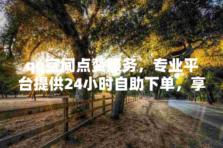 qq空间点赞服务，专业平台提供24小时自助下单，享受全网最优惠的价格。